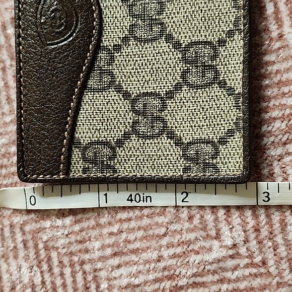 Gucci dark brown Leather Card Holder - Picture 9 of 11